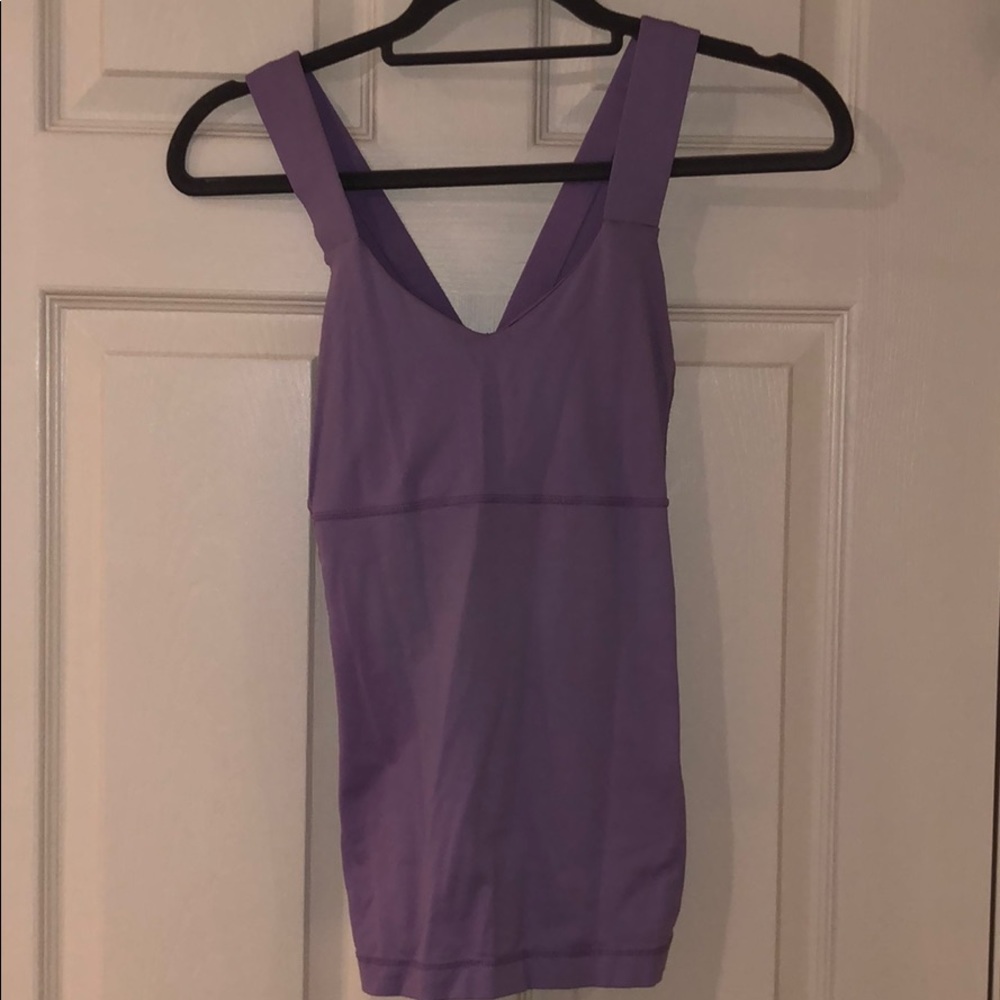 Lululemon lilac tank top